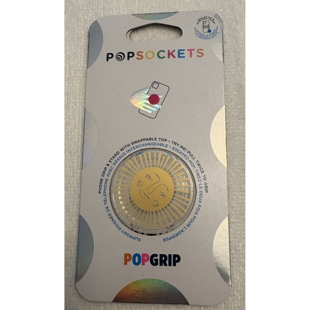 PopSockets‎ Phone Grip Stand Sun POPGRIP PopSocket